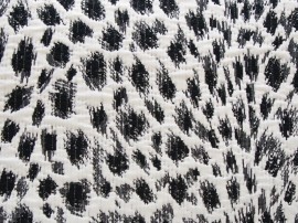 Perna decorativa LUBA negru, dimensiune 30 cm x 50 cm